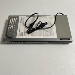 Magnavox MSD126 Progressive Scan DVD CD Player w/ Remote & Manual Tested Works